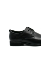 Imagine Pantofi eleganți negri din piele naturală FNX801