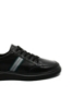 Imagine Pantofi sport din piele naturală, negri, în stil clasic FNX805