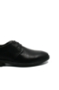 Imagine Pantofi bărbați cu șiret, negri, din piele naturală moale FNX902006