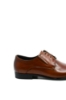 Imagine Pantofi eleganți maro roșcat din piele naturală FNX550-027