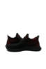 Imagine Sneakers din material textil, negri cu detalii roșii OTR27090