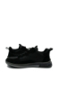 Imagine Pantofi sport negri din piele nabuc, cu inserții din fâș OTR600026