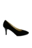Imagine Pantofi stiletto negri, din piele întoarsă SORA17