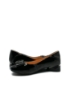 Imagine Pantofi negri din lac, cu fundiță chic OTR520012