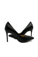 Imagine Pantofi stiletto negri din piele naturală FNX1001