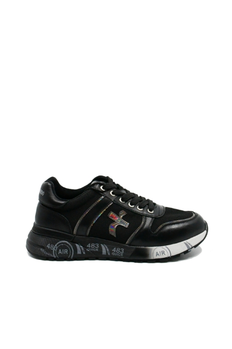 Imagine Pantofi sport Air negri din piele naturală FNX9010