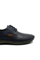 Imagine Mocasini anatomici bărbați bleumarin, din piele naturală GOR9506