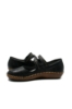 Imagine Pantofi comozi cu baretă negri din piele naturală RIK44871-00