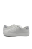 Imagine Pantofi sport din piele naturală, albi, cu aspect împletit REMD0916-81