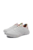 Imagine Pantofi sport Revolution din piele naturală, albi cu detalii florale RIKW0402-80