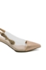 Imagine Pantofi damă decupați roz aurii cu ștrasuri MEN23829