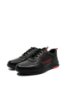 Imagine Pantofi casual-sport Casper negri din piele naturală OTR01111