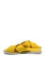 Imagine Saboți damă cu cataramă decorativă, galbeni, din piele naturală GORD21