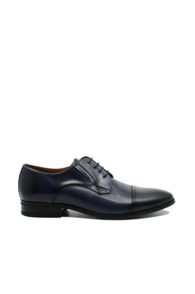 Imagine Pantofi eleganți Denis stil oxford bleumarin, din piele naturală 6850VITBLUE