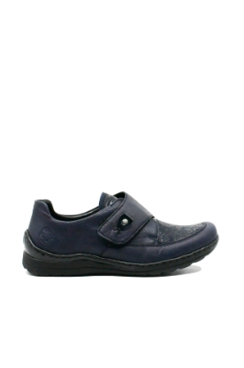 Imagine Pantofi damă navy, cu talpa joasă RIK48951-14