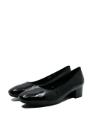 Imagine Pantofi damă office negri din lac RIK49260-04