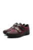 Imagine Pantofi comozi damă din piele naturală roșu mixt RIK48750-35