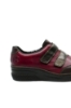 Imagine Pantofi comozi damă din piele naturală roșu mixt RIK48750-35