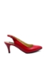 Imagine Pantofi decupați stiletto roșii, din piele naturală SORD24