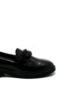 Imagine Pantofi damă casual, cu coroniță decorativă, negri, din lac FLO611