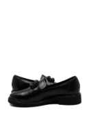 Imagine Pantofi damă casual, cu coroniță decorativă, negri, din piele naturală FLO611