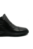 Imagine Ghete bărbați elegante negre, din piele naturală FNX1003-1