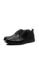 Imagine Ghete joase, bărbați, negre, din piele eco cu pattern RIK13031-00