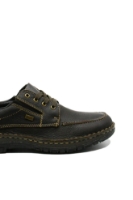 Imagine Pantofi casual maro din piele naturală granulată RIK05100-25
