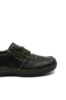 Imagine Pantofi negri cu șiret, din piele naturală granulată RIK05330-00