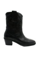 Imagine Ghete damă ciocate negre din piele naturală CASP06088