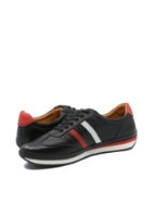 Imagine Pantofi casual sport bărbați, negri, din piele naturală GOR061
