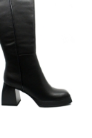 Imagine Cizme damă elegante, negre, din piele naturală OTR30002