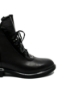 Imagine  Botine damă negre din piele naturală cu detalii din lac