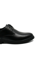 Imagine Pantofi bărbați stil derby, negri, din piele naturală FNX8673