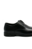 Imagine Pantofi bărbați stil derby, negri, din piele naturală FNX8673