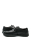 Imagine Pantofi casual negri bărbați din piele naturală moale FNX888161