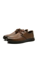 Imagine Pantofi casual maro bărbați din piele naturală FNX11808