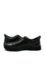 Imagine Pantofi sport plain black, din piele naturală FNXY130