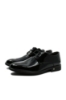 Imagine Pantofi eleganți stil derby, negri din lac FNX7605