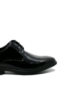 Imagine Pantofi eleganți stil derby, negri din lac FNX7605