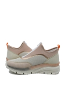Imagine Sneakers colorblock roz din material textil plasă RIK48053-31