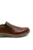 Imagine Pantofi slip-on maro din piele naturală RIK03552-24