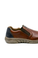Imagine Pantofi slip-on maro din piele naturală RIK03552-24