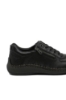 Imagine Pantofi comozi negri din piele naturală granulată RIK05228-00