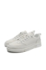 Imagine Pantofi sport albi din piele naturală, cu detaliu metalic FNX7662