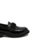 Imagine Pantofi loafer damă negri din lac cu baretă elastică OTR840006