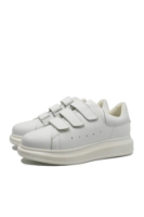 Imagine Pantofi sport damă cu barete albi din piele naturală LF081