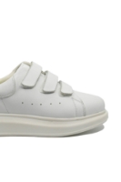 Imagine Pantofi sport damă cu barete albi din piele naturală LF081