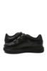 Imagine Pantofi sport damă cu barete negri din piele naturală LF081