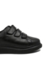 Imagine Pantofi sport damă cu barete negri din piele naturală LF081